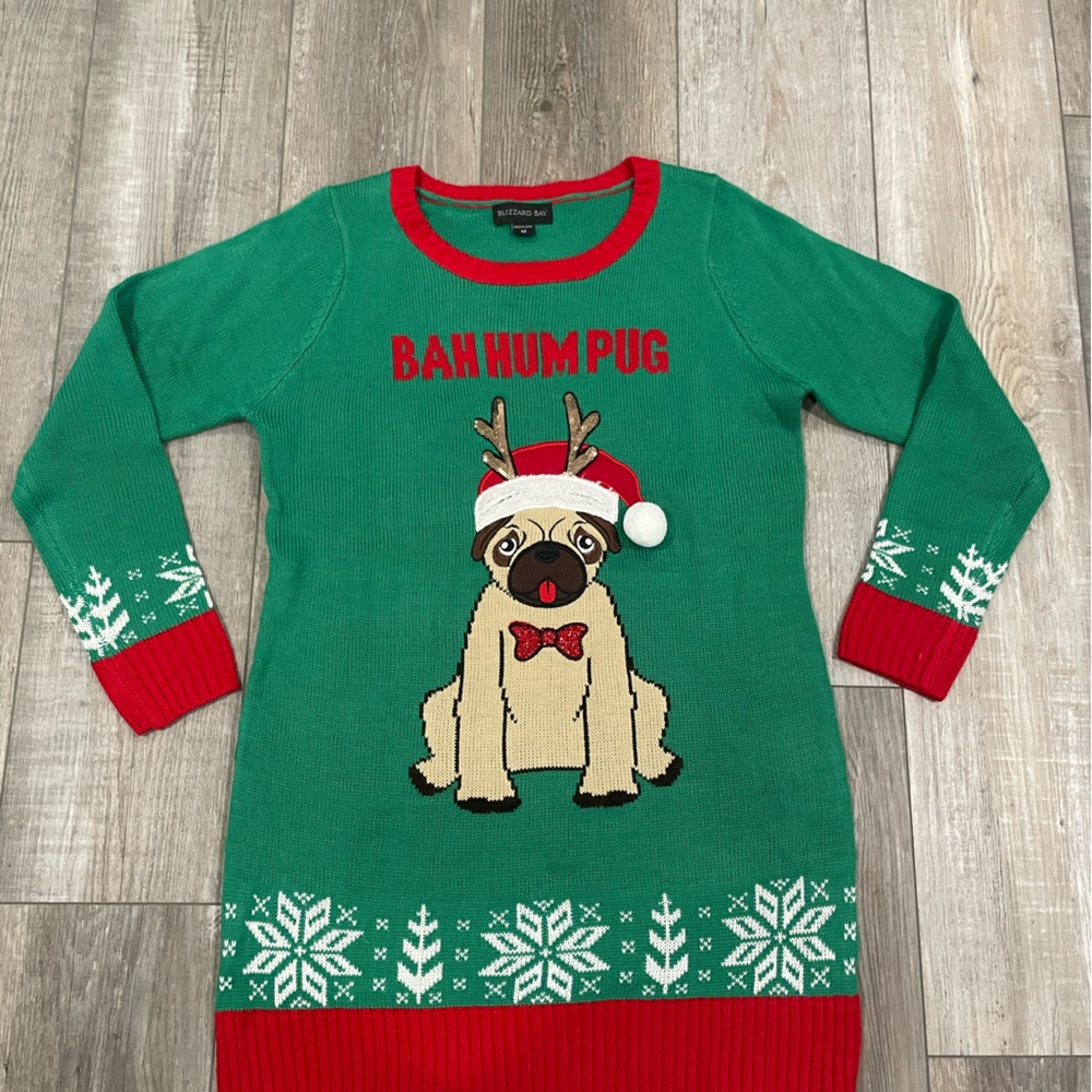 Christmas sweater dress